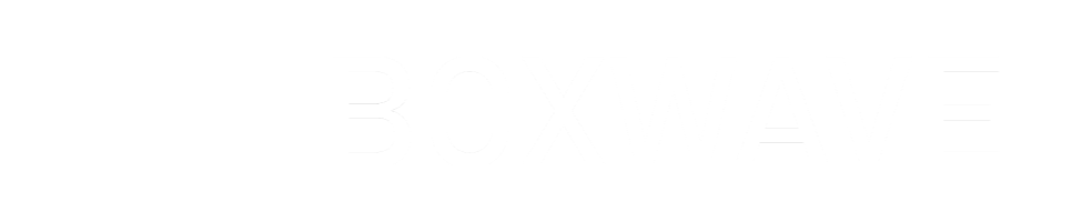 boxwave wave logo with text
